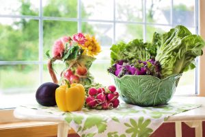 Die richtige Ernährung: Viel Obst und Gemüse